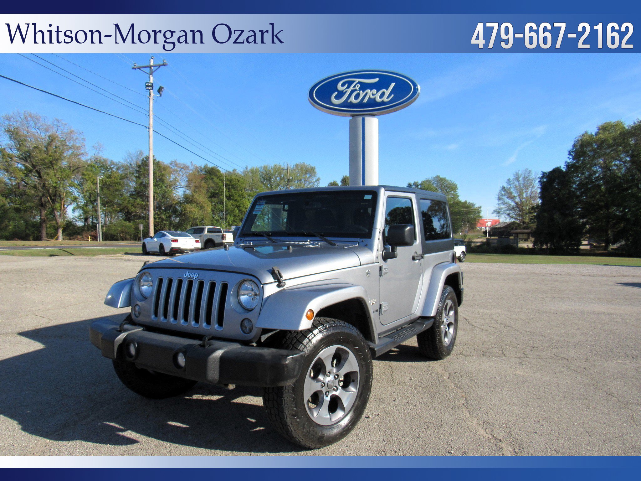 Used 2016 Jeep Wrangler Sahara w/ Connectivity Group AWD/4WD image 1