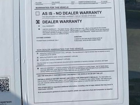 Used 2021 Hyundai Palisade Calligraphy w/ Cargo Package AWD/4WD image 36