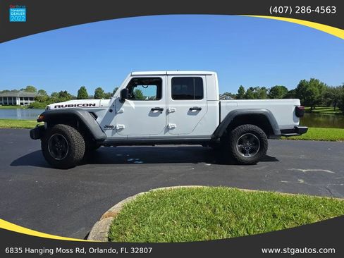 Used 2021 Jeep Gladiator Rubicon w/ LED Lighting Group AWD/4WD image 2