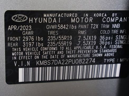 Used 2023 Hyundai Santa Fe Limited AWD/4WD image 51