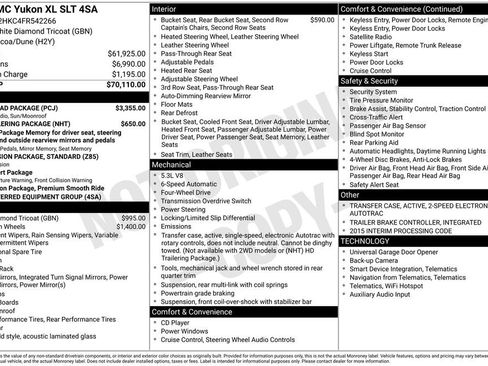 Used 2015 GMC Yukon XL SLT w/ Open Road Package image 31