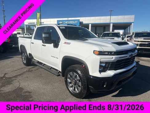 New 2026 Chevrolet Silverado 2500 Custom w/ Custom Value Package AWD/4WD image 1
