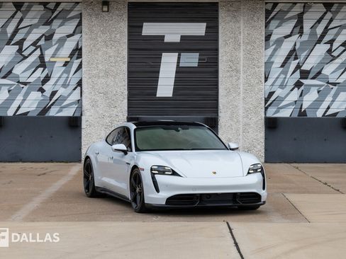 Used 2020 Porsche Taycan Turbo S w/ Storage Package image 1