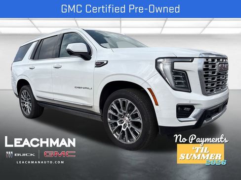 Certified 2025 GMC Yukon Denali w/ Sun & Power Step Package image 1