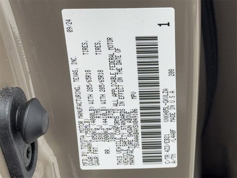 Used 2025 Toyota Sequoia TRD Pro image 59