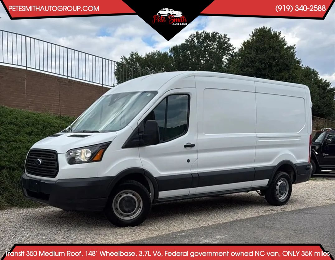 Used 2018 Ford Transit 350 148 Medium Roof RWD image 1