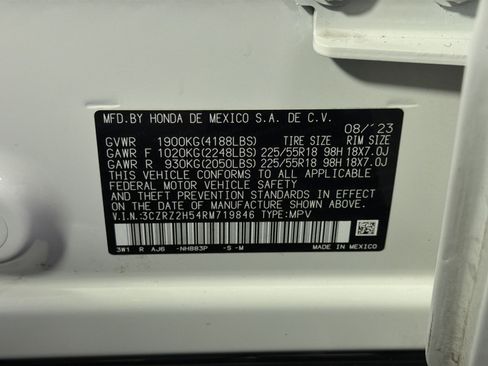 Used 2024 Honda HR-V Sport image 33
