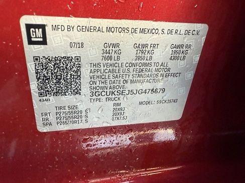 Used 2018 Chevrolet Silverado 1500 LTZ w/ LTZ Plus Package image 24