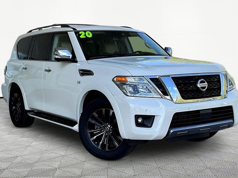 Used 2020 Nissan Armada Platinum w/ Captain's Chairs Package image 3