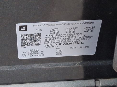 Used 2021 Chevrolet Equinox LS w/ LS Convenience Package FWD image 27