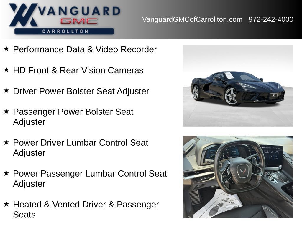 Used 2025 Chevrolet Corvette Stingray Premium Conv w/ 3LT RWD image 18