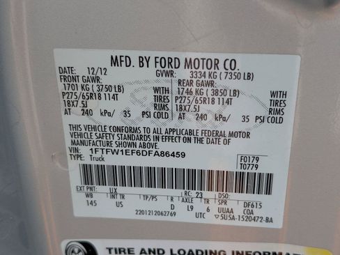 Used 2013 Ford F150 XLT w/ Luxury Equipment Group AWD/4WD image 38
