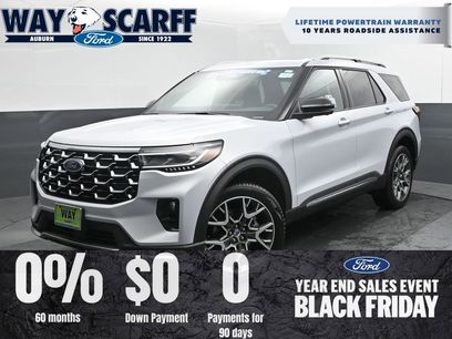 New 2025 Ford Explorer Platinum w/ Ultimate Package