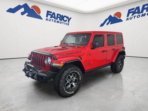 Used 2022 Jeep Wrangler Unlimited Rubicon w/ LED Lighting Group AWD/4WD image 1