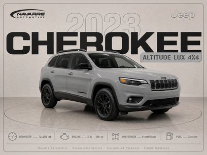 Used 2023 Jeep Cherokee Altitude Lux