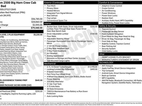 New 2026 RAM 2500 Big Horn image 4
