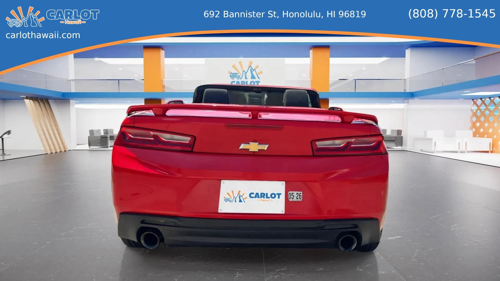 Used 2018 Chevrolet Camaro LT RWD image 2