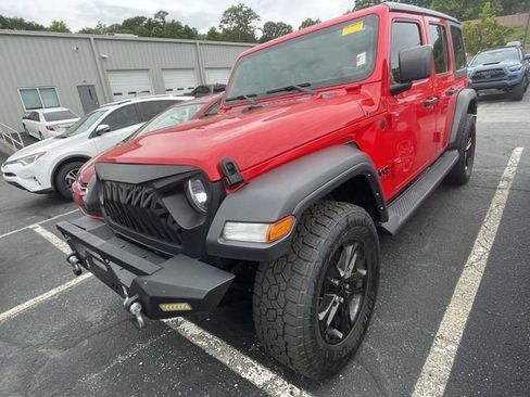 Used 2022 Jeep Wrangler Unlimited Sport AWD/4WD image 4