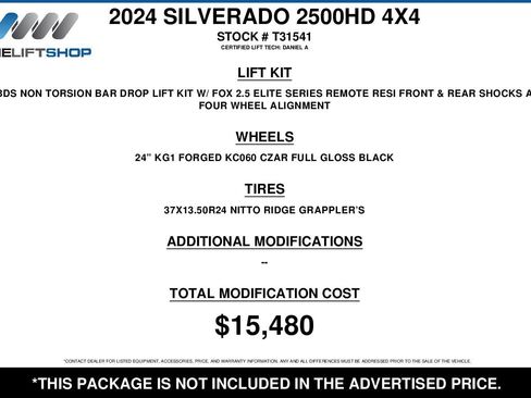 Used 2024 Chevrolet Silverado 2500 High Country w/ High Country Premium Package image 2