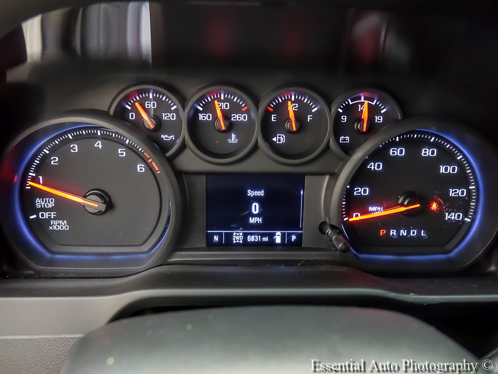 Used 2025 Chevrolet Silverado 1500 Custom w/ Turbomax Blackout Package AWD/4WD image 13