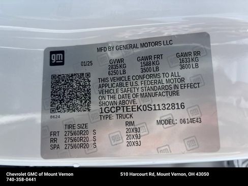 New 2025 Chevrolet Colorado Trail Boss w/ Midnight Edition image 32