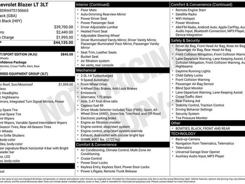 New 2026 Chevrolet Blazer LT w/ Midnight/Sport Edition FWD image 26