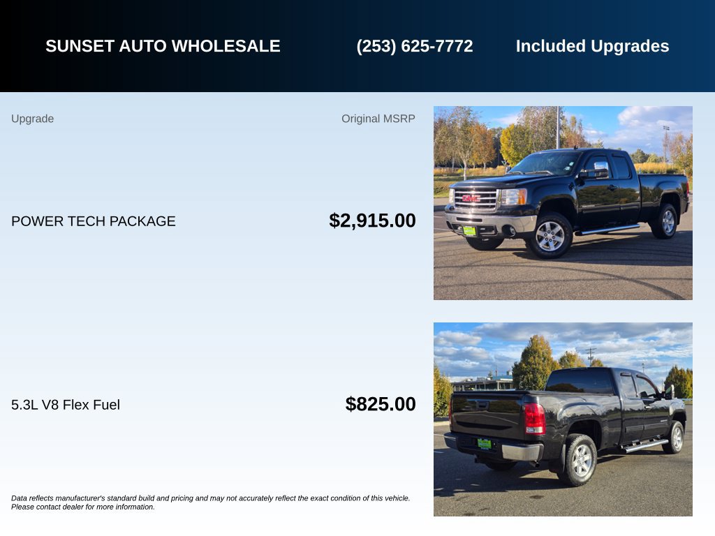 Used 2013 GMC Sierra 1500 SLE w/ Power Tech Package AWD/4WD image 22
