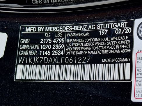 Certified 2020 Mercedes-Benz SL 550 SL 550 image 32