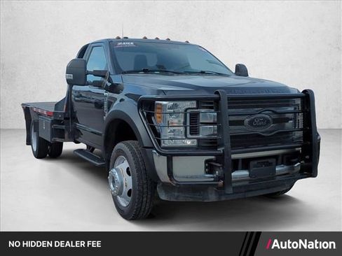 Used 2019 Ford F550 4x4 Regular Cab Super Duty w/ Snow Plow Prep Package image 1