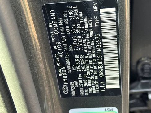 Used 2026 Hyundai Tucson SEL AWD/4WD image 24