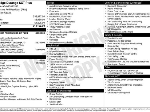 Used 2021 Dodge Durango SXT image 4