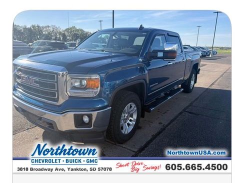 Used 2015 GMC Sierra 1500 SLT w/ SLT Crew Cab Value Package AWD/4WD image 29
