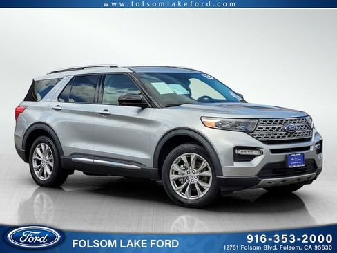 Certified 2023 Ford Explorer Limited AWD/4WD image 1