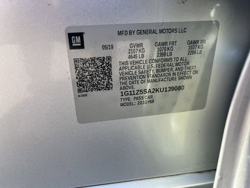 Used 2019 Chevrolet Impala LT FWD image 16