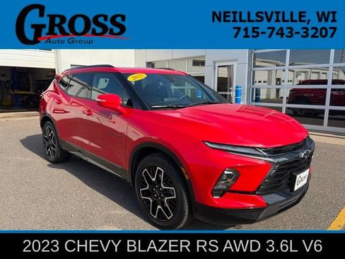 Used 2023 Chevrolet Blazer RS w/ Driver Confidence II Package AWD/4WD image 1