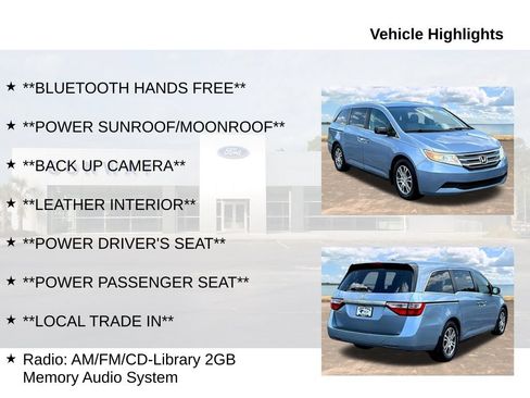 Used 2013 Honda Odyssey EX-L image 6