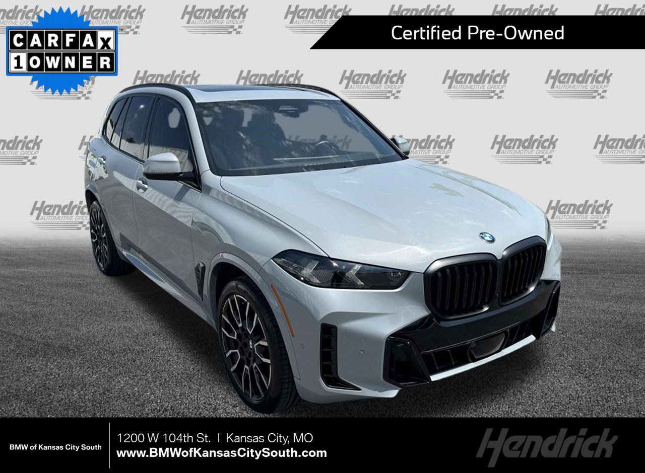 Certified 2025 BMW X5 xDrive40i w/ M Sport Package AWD/4WD image 1