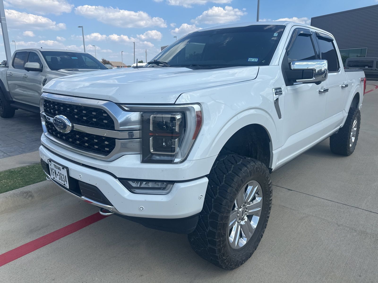 Used 2021 Ford F150 Platinum w/ Equipment Group 701A High AWD/4WD image 4