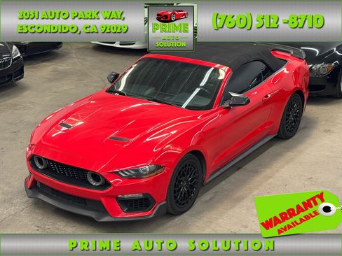 Used 2020 Ford Mustang Premium RWD image 1