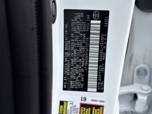 Used 2026 Toyota Camry LE FWD image 33