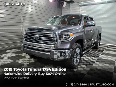 Used 2019 Toyota Tundra 1794 Edition AWD/4WD image 48