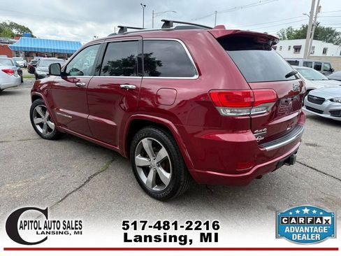 Used 2015 Jeep Grand Cherokee Overland w/ Advanced Technology Group AWD/4WD image 6