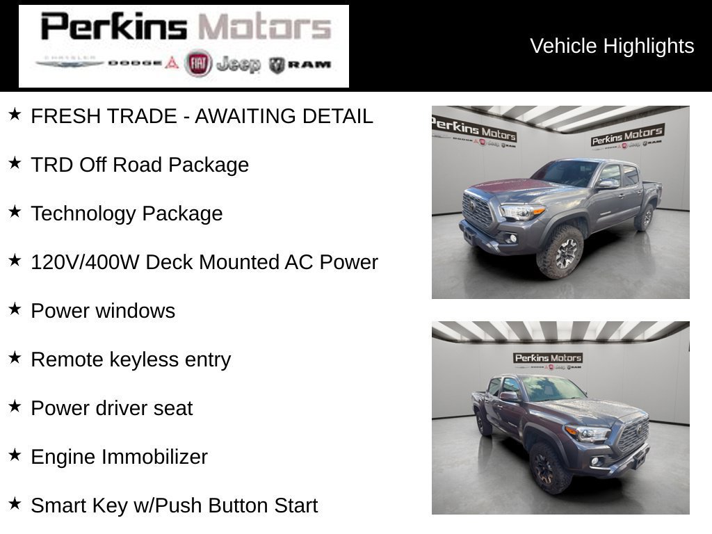 Used 2020 Toyota Tacoma TRD Off-Road w/ Technology Package AWD/4WD image 36