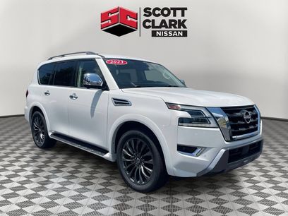 Used 2023 Nissan Armada Platinum w/ Captain's Chairs Package