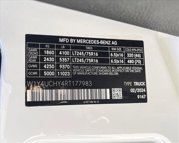Used 2024 Mercedes-Benz eSprinter 170 Cargo image 23
