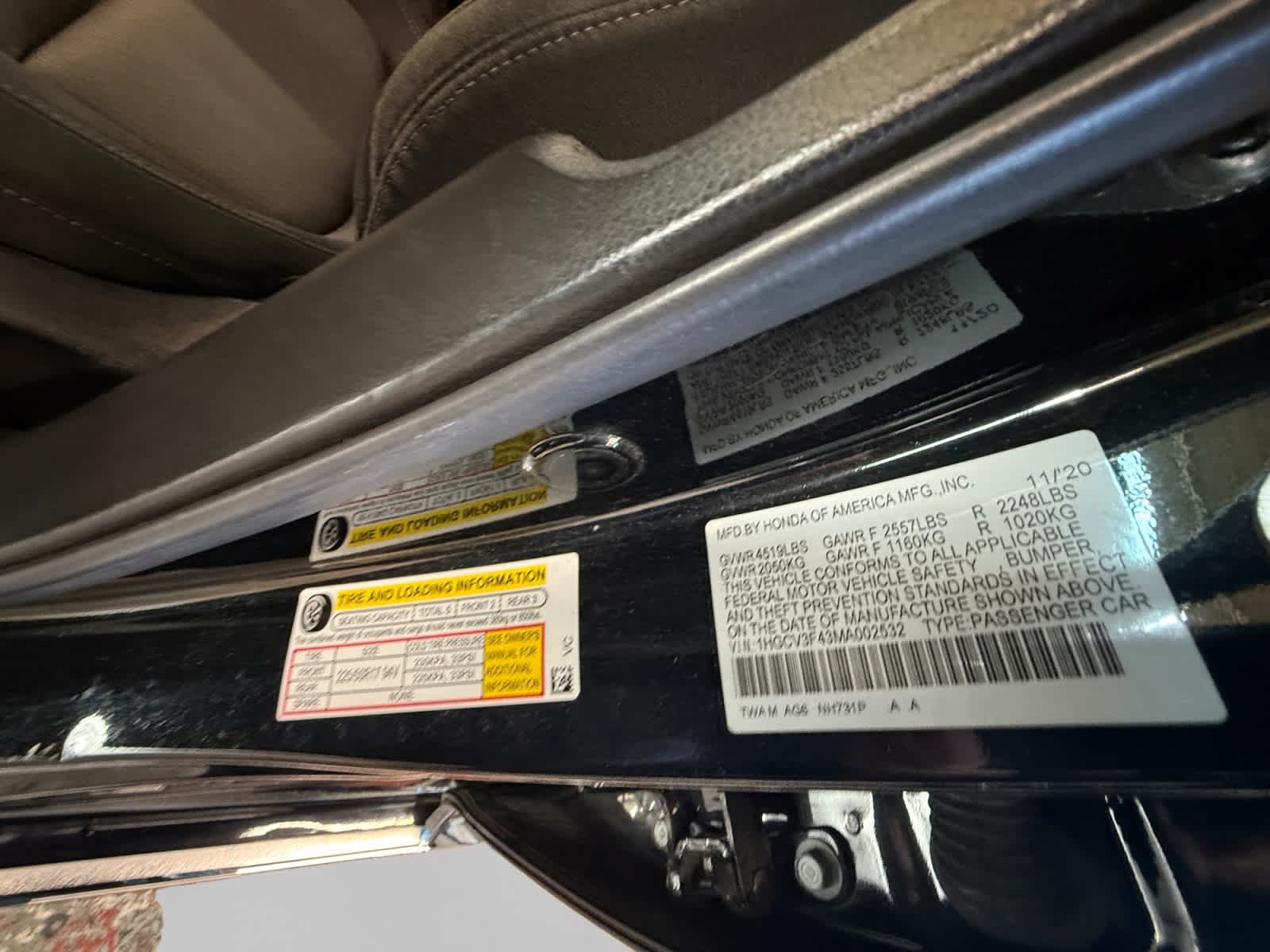 Used 2021 Honda Accord EX image 25