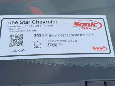 Certified 2022 Chevrolet Corvette Stingray Premium Cpe w/ Z51 Performance Package image 32