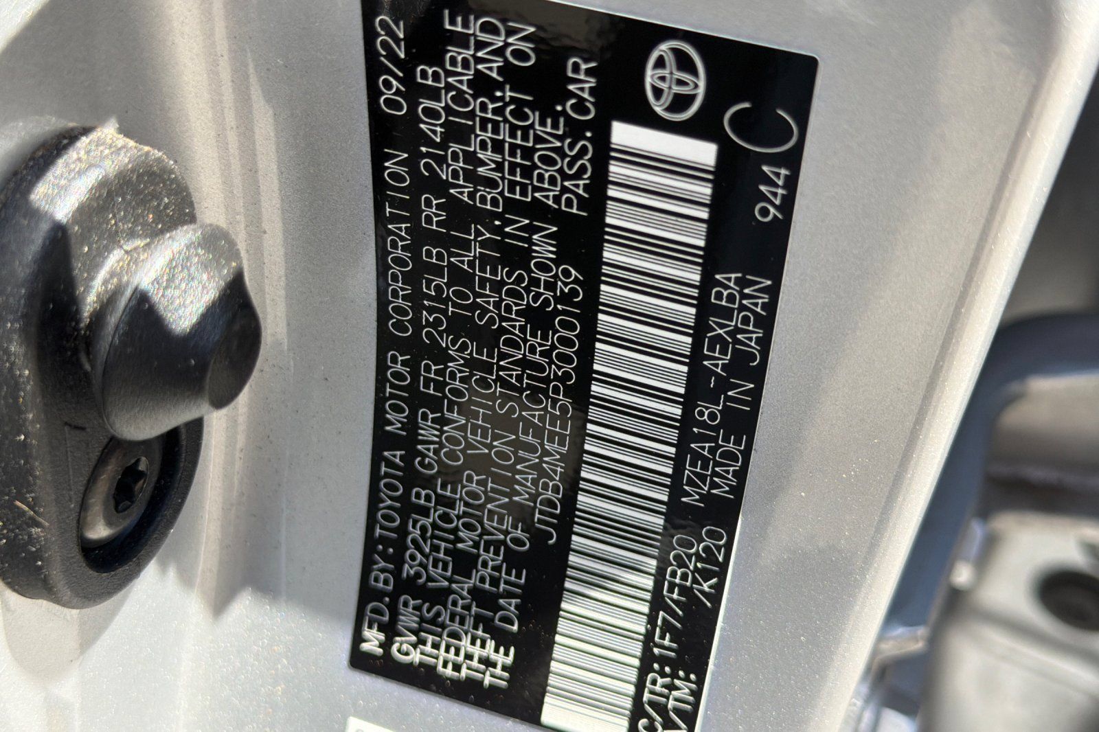 Used 2023 Toyota Corolla LE FWD image 28