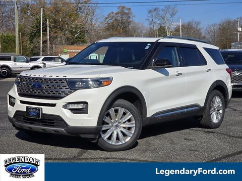 Used 2020 Ford Explorer Limited w/ Class III Trailer Tow Package image 1