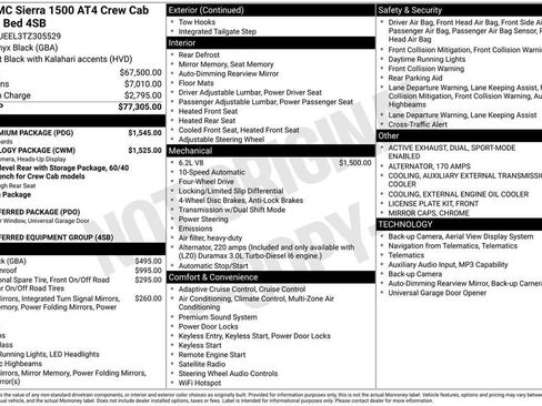 New 2026 GMC Sierra 1500 AT4 w/ AT4 Premium Package AWD/4WD image 35